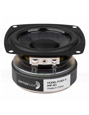 Dayton Audio PC83-8 3" Poly Cone Driver Full-Range Driver 8 Ohm