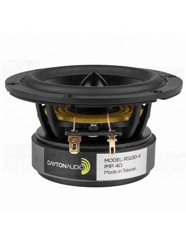 Dayton Audio RS100-4 4" Aluminium Cone Driver Full-Range 4 ohm