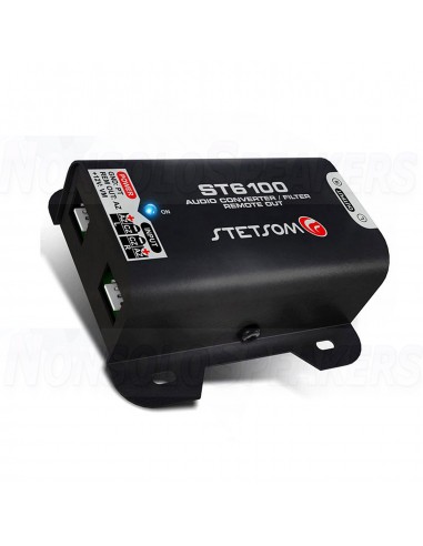 Stetsom ST6100 RCA adapter for car stereo radio with filter and remote