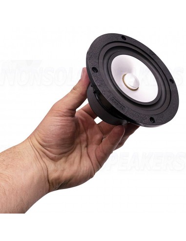 Markaudio CHR-70 Silver 4" Full Range Aluminium Woofer