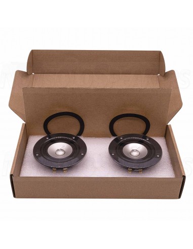 Markaudio CHR-70 Silver 4" Full Range Aluminium Woofer