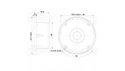 Scan Speak  D2008/852100 - Tweeter 20mm Classic 8 ohm