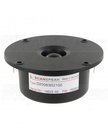 Scan Speak  D2008/852100 - Tweeter 20mm Classic 8 ohm