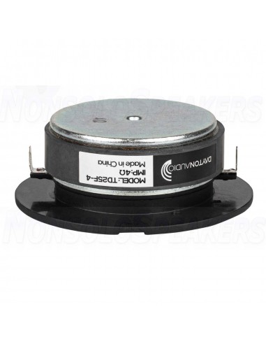 Dayton Audio TD25F-4 1" Soft Dome Tweeter 4 Ohm