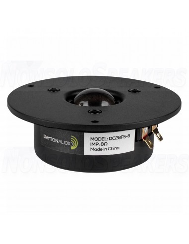 Dayton Audio DC28FS-8 1-1/8" Silk Dome Shielded Tweeter