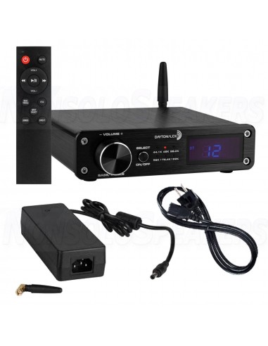 Dayton Audio DTA-PRO 100W Class D Bluetooth Amplifier with USB