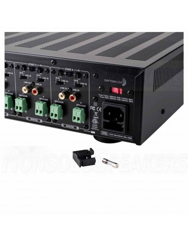 Dayton Audio MA1260 Multi-Zone 12 Channel Amplifier 60WPC