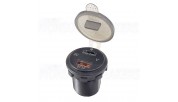 FOUR Connect 4-600162 waterprof USB-charger with voltage display