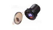 FOUR Connect 4-600162 waterprof USB-charger with voltage display