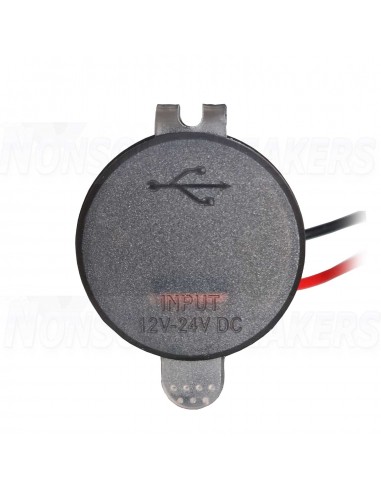 FOUR Connect 4-600162 waterprof USB-charger with voltage display