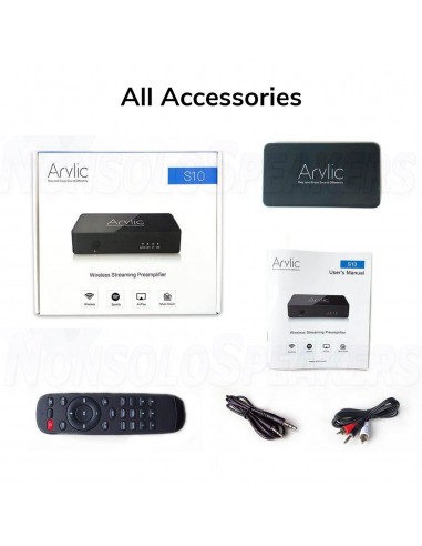 Arylic S10 Wifi & Bluetooth Stereo Wireless Preamplifier