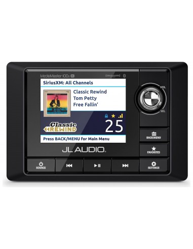 JLMM100S Marine RADIO IP66 NMEA MEDIAMASTER