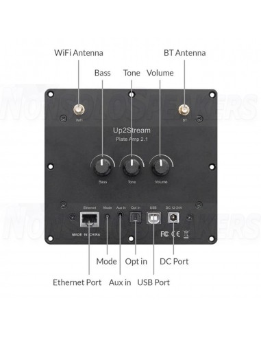 Arylic Up2Stream 2.1 Plate Amplifier