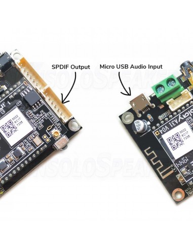 Arylic Up2Stream Mini V3 | BT 5.0 | Wi-Fi | DAC | I2S | Receiver Module