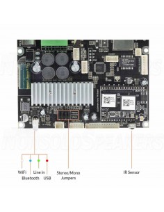 Arylic Up2Stream amp 2.0 V4 WiFi and Bluetooth 5.0 Stereo Amplifier Board 2