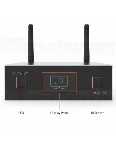 Arylic S50 Pro+ WiFi & aptX HD Preamplifier With Dac And Multiroom Support