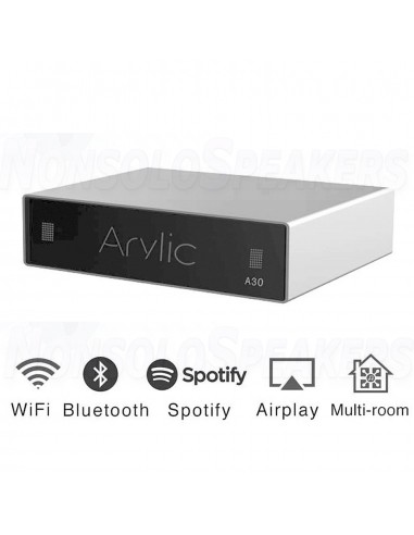 Arylic A30+ stereo amplifier Bluetooth 5.0 and Wi-Fi