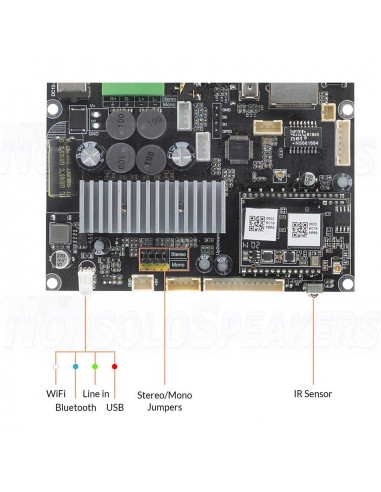 Arylic Up2Stream Mono Amplifier Module WiFi Bluetooth 5.0