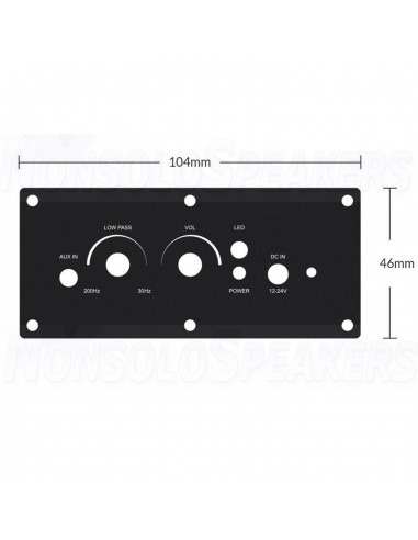 Arylic Amp Sub Plate - for Up2Stream Sub Amp