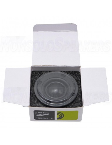 Dayton Audio ND25FA-4 1" Soft Dome Neodymium Tweeter
