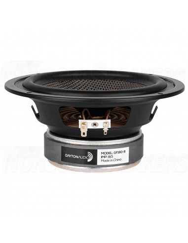 Dayton Audio GF180-8 6-1/2" Glass Fiber Cone Woofer 8 Ohm
