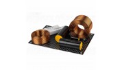Black Perforated Crossover Board | Pair | 8,89 x 12,70 cm