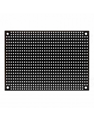 Black Perforated Crossover Board | Pair | 8,89 x 12,70 cm