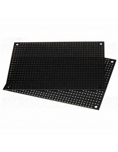 Black Perforated Crossover Board | Pair | 8,89 x 12,70 cm