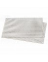 White Perforated Crossover Board | Pair | 12,70 x 17,78 cm