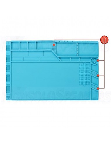 Velleman AS12 Silicone Soldering Mat | 550 x 350 mm