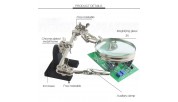 Dual Helping Hands with Magnifier