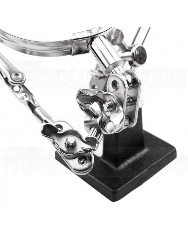 Dual Helping Hands with Magnifier