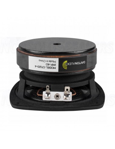 Dayton Audio CF120-4 4-1/2" Woven Carbon Fiber Midwoofer 4 Ohms