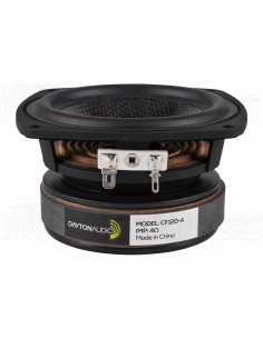 Dayton Audio CF120-4 4-1/2" Woven Carbon Fiber Midwoofer 4 Ohms