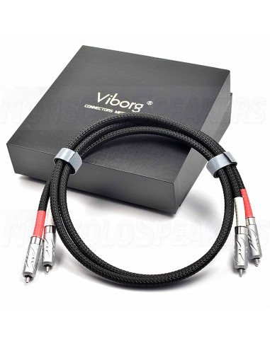 Viborg 09R-801 - Signal Cable RCA - 4 Core Multplex 1 mt