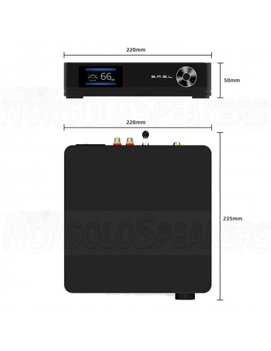 SMSL SA400 stereo amplifier
