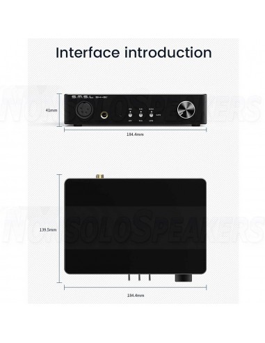 SMSL SH-8S headphone amplifier