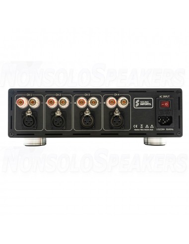 SoundImpress ICE1200-4CH Quad Amplifier | 700WPC | Powered by ICEpower