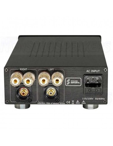 SoundImpress ICE250-2CH Stereo Amplifier|250WPC|Powered by ICEpower