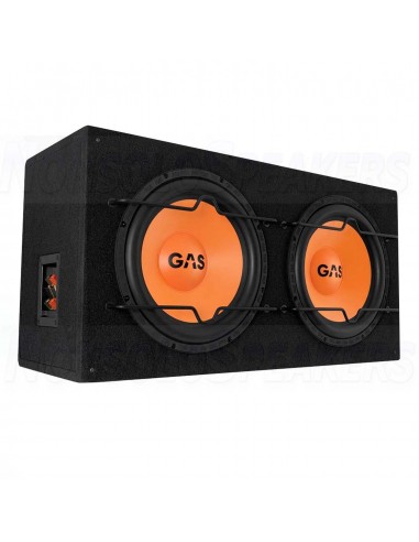 GAS MAD B1-212 12" subwoofer box 30cm 4+4 ohm