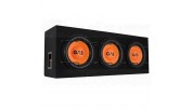 GAS MAD B1-310 10" triple subwoofer box 25cm 4+4+4 Ohm
