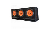 GAS MAD B2-310 10" triple subwoofer box 25cm 4+4+4 Ohm