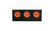 GAS MAD B2-310 10" triple subwoofer box 25cm 4+4+4 Ohm