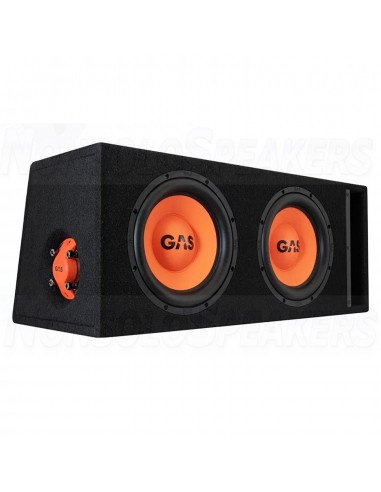 GAS MAD MAD B2-210 10" subwoofer box 25cm 4+4 ohm