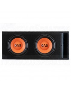 GAS MAD MAD B2-210 10" subwoofer box 25cm 4+4 ohm 2