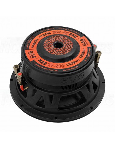 GAS MAD S2-8D2 8" 20cm subwoofer 2+2 Ohm