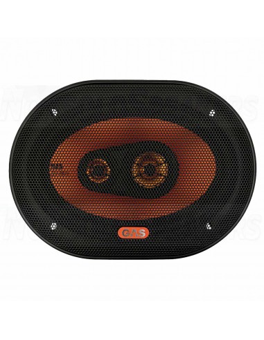 GAS MAD X1-694 6x9" three-way coaxial car speakers
