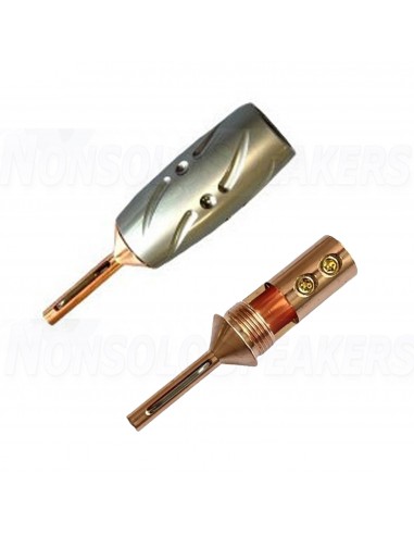 Viborg Audio VB402 - Pure Copper Banana Plug Connector Ø9mm (Pair)