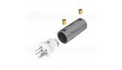 VIBORG LP108R Pentapolar DIN Rhodium Plated