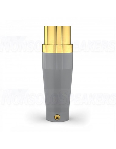 VIBORG ND05G NAIM 5 Pins DIN Silver/Rhodium Ø9mm